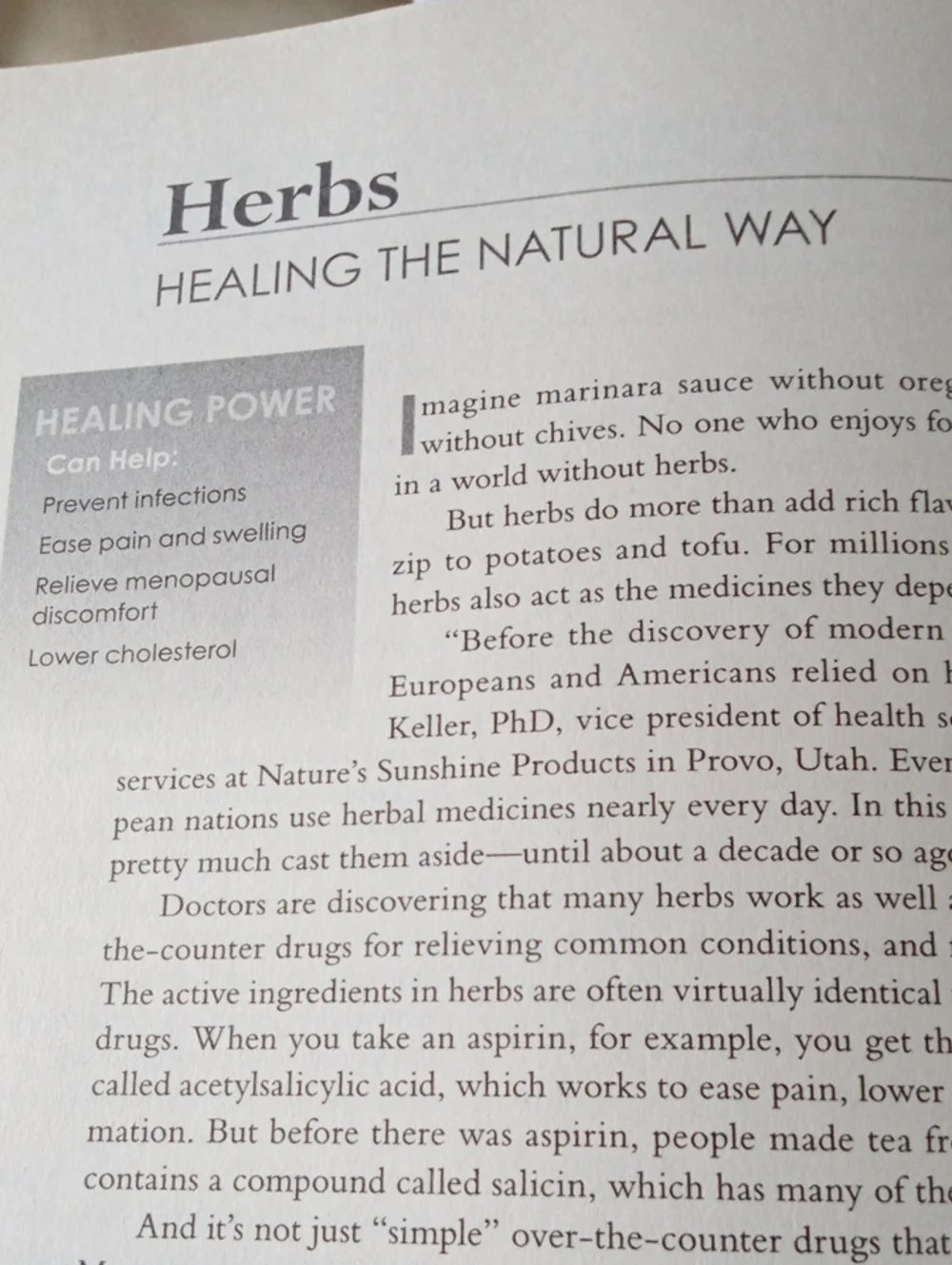 Health & Cooking Book Doctor's Book of Food Remedies Updated